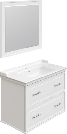 Тумба с раковиной Stworki Хадстен 100 белая