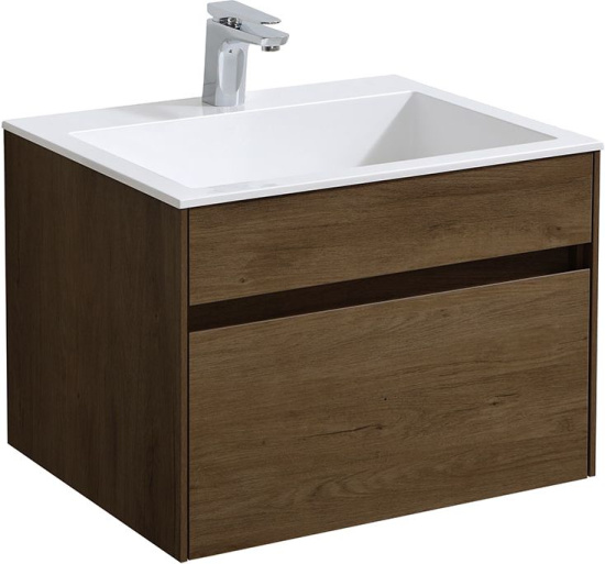 Мебель для ванной Vincea Chiara 60 дуб табак