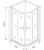 Душевой уголок Good Door Infinity R-80-C-CH Душевой уголок Good Door Infinity R-80-C-CH