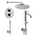 Душевая система Paffoni Light KITZLIQ018CR071 Душевая система Paffoni Light KITZLIQ018CR071