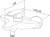 Смеситель для ванны Am.Pm Inspire F5010000 Смеситель для ванны Am.Pm Inspire F5010000