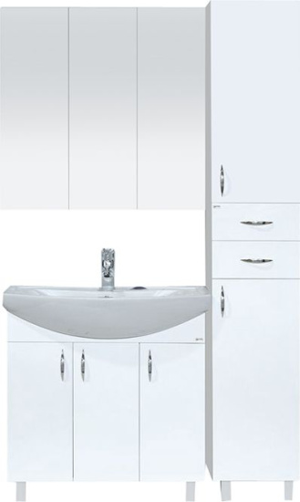 Зеркало-шкаф Misty Балтика 80
