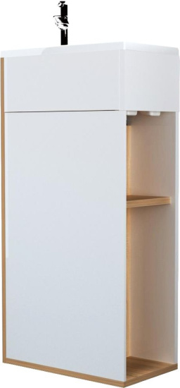 Мебель для ванной 1MarKa Laura 40П подвесная, дуб сонома