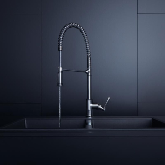 Смеситель для кухни Axor Montreux Semi-Pro 16582000 хром