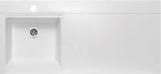 Мебель для ванной Runo Орион 45 R под стиральную машину, раковина лайт