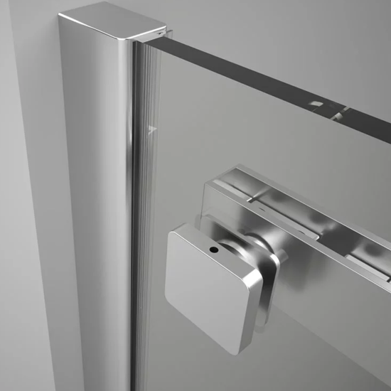 Душевой уголок Veconi Rovigo RV-075 140x80, профиль хром