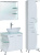 Тумба с раковиной Bellezza Рио 70 R белая Тумба с раковиной Bellezza Рио 70 R белая