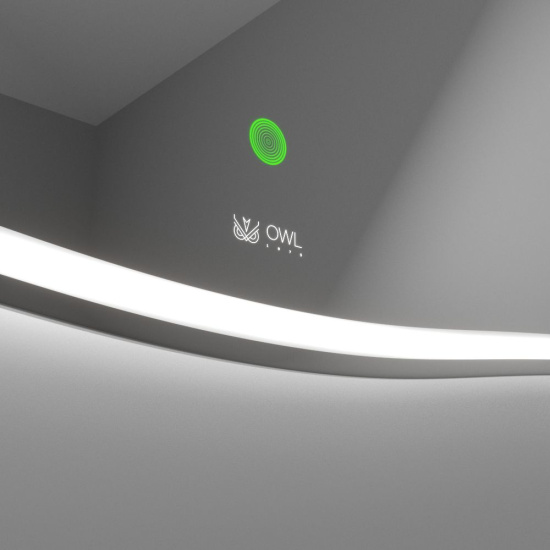 Зеркало Owl 1975 Roxen 85, с подсветкой