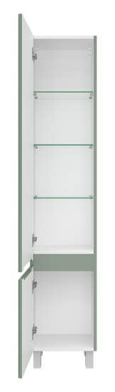 Пенал Brevita Виктори 35 L, зеленый