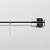 Карниз для ванны Grekon 1215-220STBLK