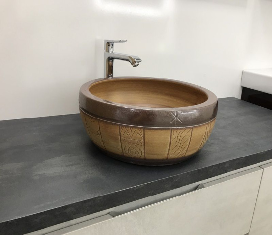 Накладная раковина CeramaLux J2052