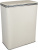 Корзина для белья Geralis FWH-B белая, хром, стандартная