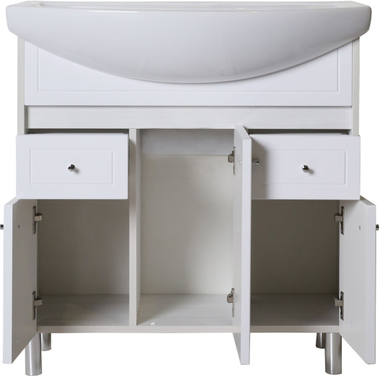 Мебель для ванной ASB-Mebel Орхидея 80 белая, северное дерево