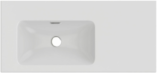 Мебель для ванной Jacob Delafon Madeleine 100 L белый блестящий