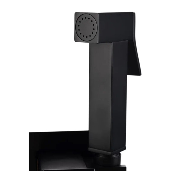 Гигиенический душ Filarete Fing FL101BL со смесителем, черный