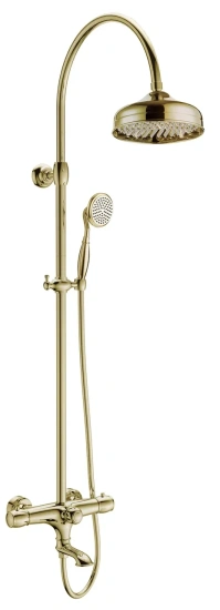 Душевая стойка Kaiser Aria 03182-1 Bronze с термостатом