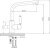 Смеситель для кухни Zorg Sanitary ZR 313 YF-33 черный металл