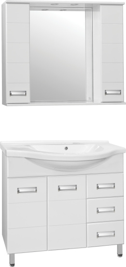 Мебель для ванной Style Line Ирис 100 белая