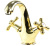 Смеситель для раковины Webert Armony AM700102010 золото Смеситель для раковины Webert Armony AM700102010 золото
