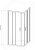 Душевой уголок Royal Bath HPD RB9100HPD-T-CH 100x90