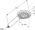 Душевая лейка Kludi Freshline 6780005-00 Душевая лейка Kludi Freshline 6780005-00