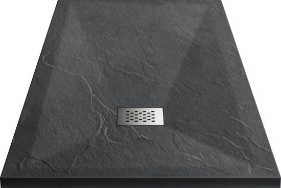 Поддон для душа Vincea VST-4SR8012A 120x80 антрацит