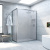 Душевой уголок Vegas Glass ZP+ZPV NOVO h2000 115*75 07 10, профиль матовый хром, стекло сатин Душевой уголок Vegas Glass ZP+ZPV NOVO h2000 115*75 07 10, профиль матовый хром, стекло сатин