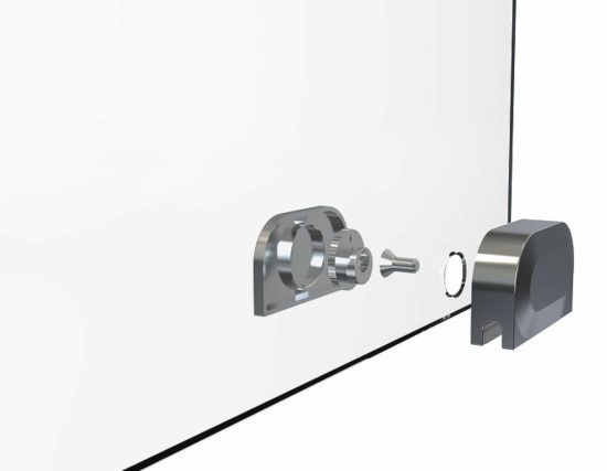 Душевой уголок Allen Brau Fantasy 2.0 120x80, профиль хром, стекло прозрачное