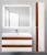 Пенал BelBagno Aurora 30 R bianco opaco