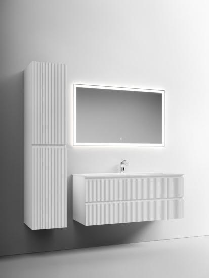 Тумба с раковиной Sancos Snob T 120 Bianco SNT120W, подвесная