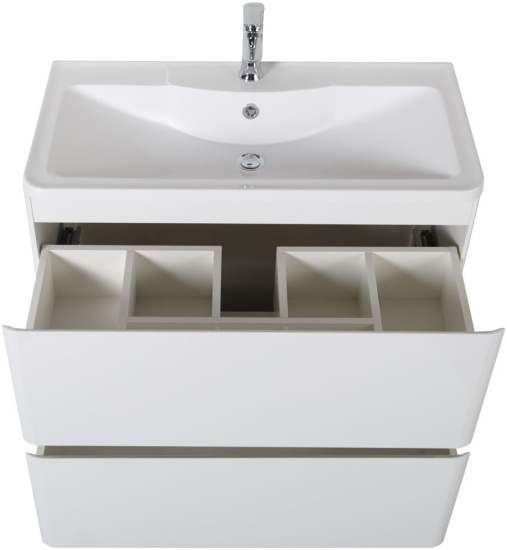 Мебель для ванной BelBagno Albano 90 напольная, bianco lucido