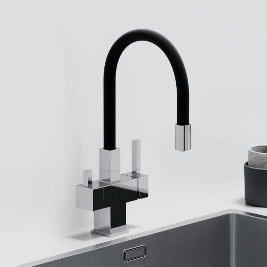 Смеситель для кухни Sancos Arno SC4005CH, хром