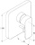 Смеситель для ванны Kludi Pure&Style 404190575 Смеситель для ванны Kludi Pure&Style 404190575