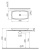 Накладная раковина VitrA Metropole 5669B003 80 см Накладная раковина VitrA Metropole 5669B003 80 см