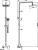 Душевая стойка Bravat Opal F9125183CP-A-RUS