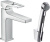 Смеситель для раковины Hansgrohe Metropol 74522000 с гигиеническим душем, хром Смеситель для раковины Hansgrohe Metropol 74522000 с гигиеническим душем, хром
