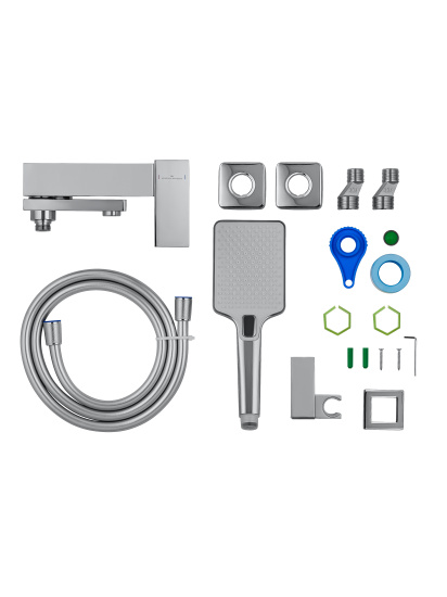 Смеситель для ванны Wonzon & Woghand Cube WW-88639016-CR