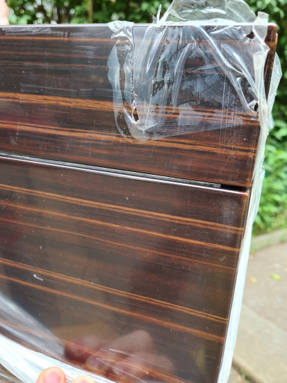 Тумба с раковиной Sanvit Квадро New 75 эбони