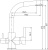 Смеситель для кухни Aquanet Kitchen AF778-44С