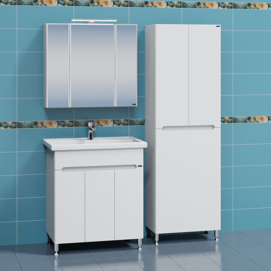 Тумба с раковиной СанТа Лондон 80 напольная