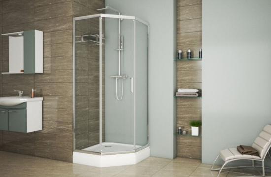Душевой уголок Bravat Line BS090.6115A 90х90х200