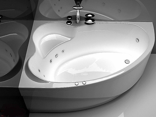 Акриловая ванна Aquanet Mayorca 150 см L