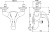 Душевой комплект Paini Fiori Fiori F2CR111LMKM + F2CR205LMKM с душевым гарнитуром