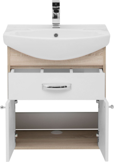 Мебель для ванной Aquanet Грейс 60 1 ящик, 2 фасада, дуб сонома