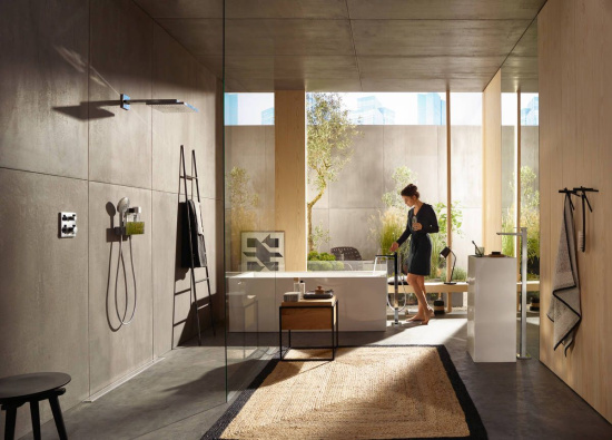 Смеситель для раковины Hansgrohe Metropol 32530000 напольный, хром