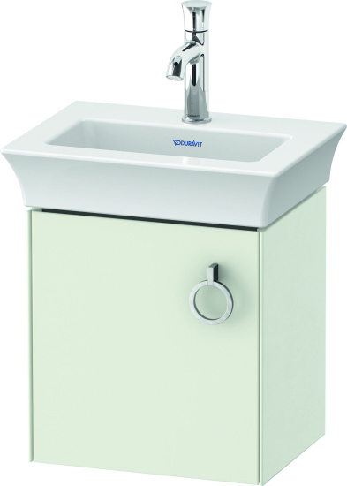 Мебель для ванной Duravit White Tulip 45 с ручкой, шелковисто-матовый