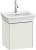 Тумба с раковиной Duravit White Tulip 45 шелковисто-матовый