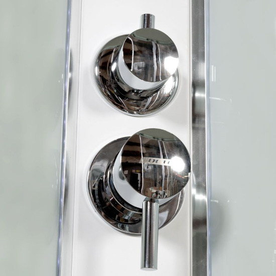 Душевая кабина DTO A01 LED с кнопкой и гидромассажем