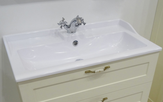 Мебель для ванной Aquaton Леон 80 дуб белый