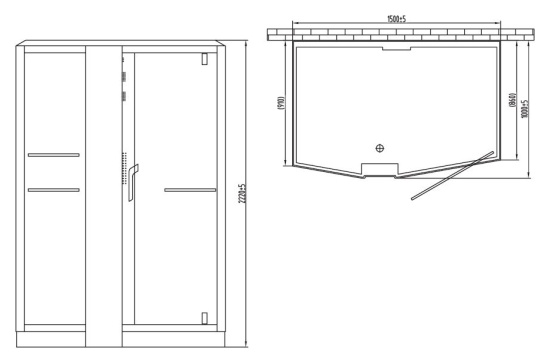 Душевая кабина Orans SR-89102LS White